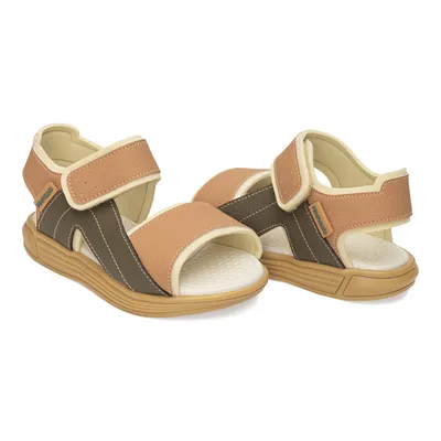 Sandália Infantil Pimpolho Menino Velcro Bicolor