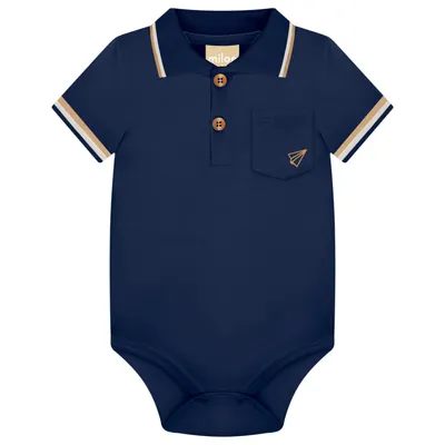 Conjunto Bebê Milon Body e Bermuda Estampa Avião Conjunto Bebê Milon Body e Bermuda Estampa Avião