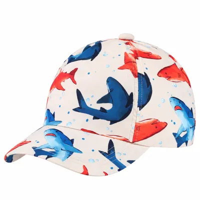 Boné Infantil Everly Menino Estampa Tubarão