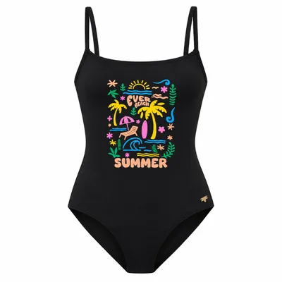Maiô Juvenil Everly Com Alça Summer Sem Bojo