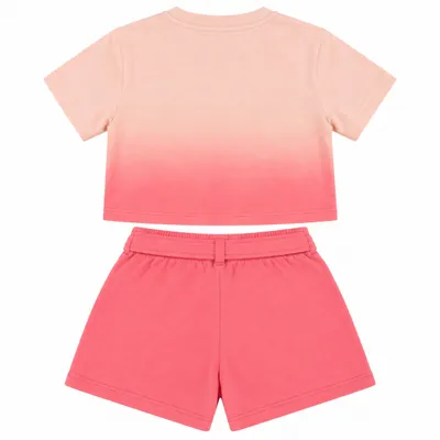 Conjunto Juvenil Blusa Cropped Estampa Westen Shine e Short Conjunto Juvenil Blusa Cropped Estampa Westen Shine e Short