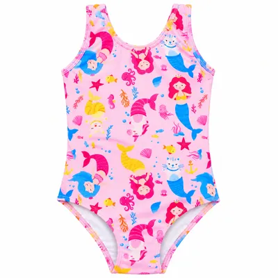 Maiô Infantil Everly Cavado Brilho De Sereia