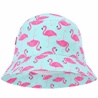 Chapéu Bebê Everly Estampa Flamingo Em Microfibra