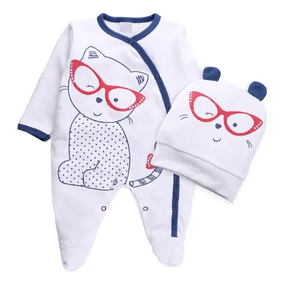 Macacão Longo Baby Gijo Estampa Óculos