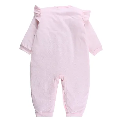 Macacão Longo Bebê Din Don Estampa Cavalinhos Marinhos