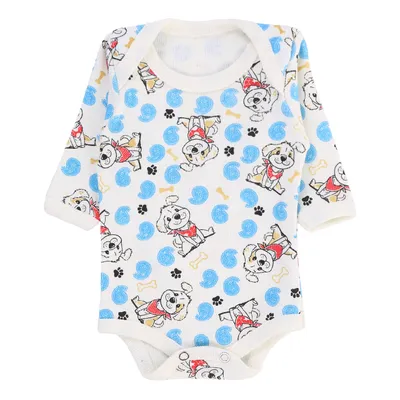 Kit Body Prematuro  Manga Longa  Canelado Com Estampa Sortida- 06 Peças