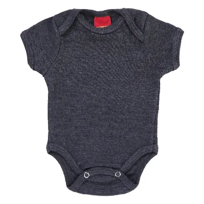 Body Manga Curta Bebê Kyly Liso