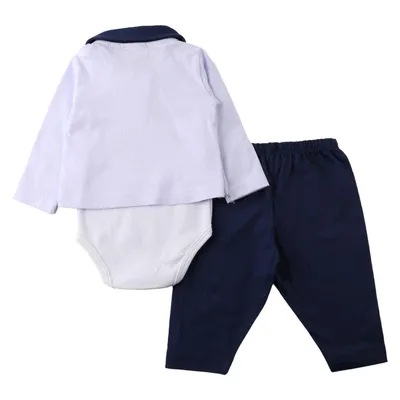 Pagão Baby Doces Momentos Estampa Urso Bandeira - 03 Peças Pagão Baby Doces Momentos Estampa Urso Bandeira - 03 Peças