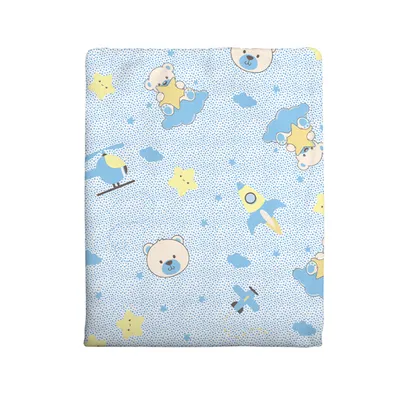 Kit Cueiro Incomfral Bercinho Estampado - 03 Peças