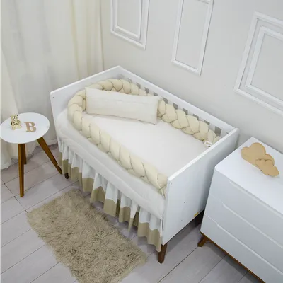 Kit Berço Trança Balu Baby Delicate - 05 Peças