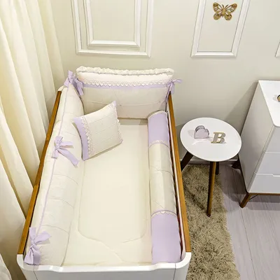 Kit Berço Balu Baby Elegância Province - 05 Peças