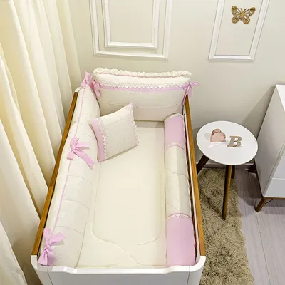 Kit Berço Balu Baby Elegância Province - 05 Peças