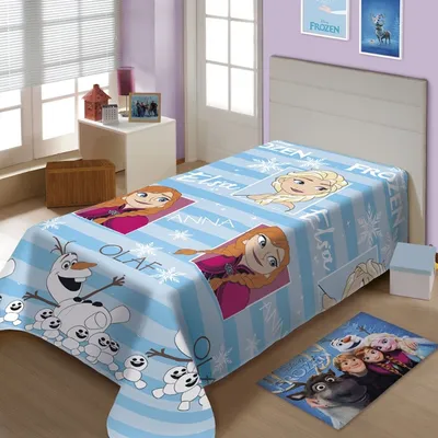 Manta Jolitex Fun Estampa Frozen Manta Jolitex Fun Estampa Frozen
