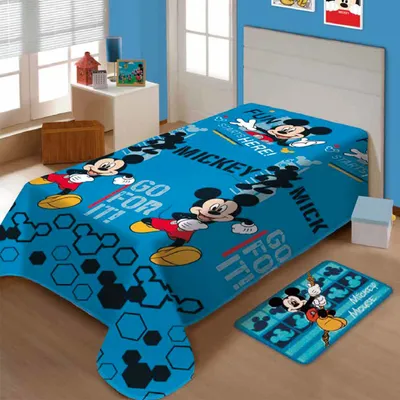 Manta Jolitex Fun Estampa Mickey