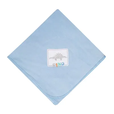 Manta De Malha Papi Bordados Karinho Dino