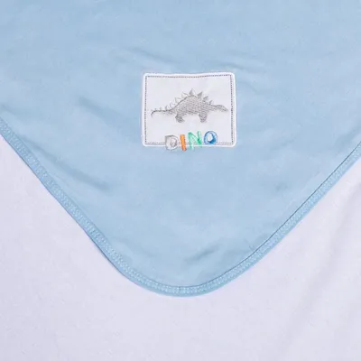 Manta De Malha Papi Bordados Karinho Dino