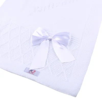 Manta Acrílico Michelle Baby Com Detalhe Bordado Manta Acrílico Michelle Baby Com Detalhe Bordado