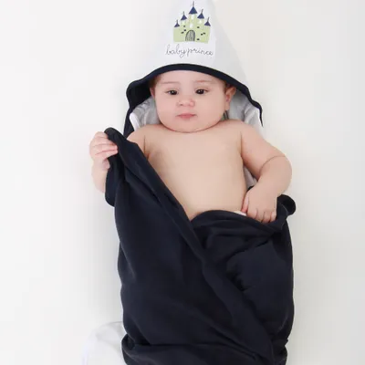 Toalha De Banho Din Don Atoalhada Medieval Com Capuz