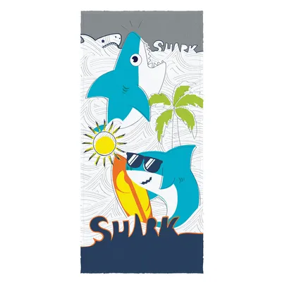 Toalha Com Capuz Lepper Fundo Do Mar