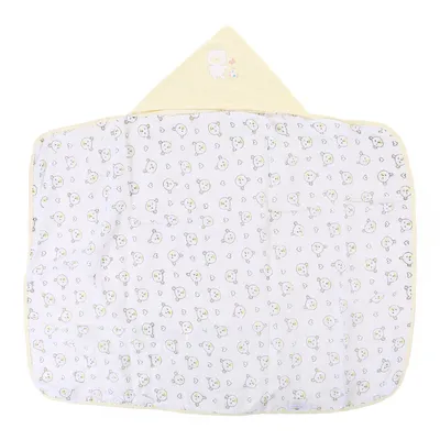 Toalha Com Capuz Bublim Plush Com Puff Urso