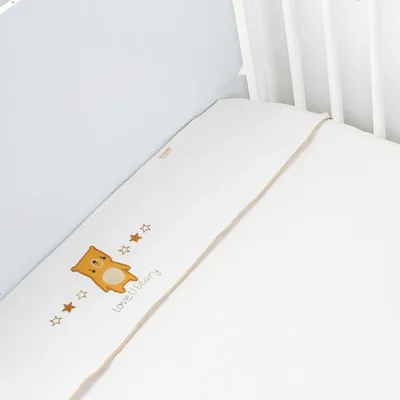 Kit Jogo De Berço Virol Din Don Apache - 02 Peças Kit Jogo De Berço Virol Din Don Apache - 02 Peças