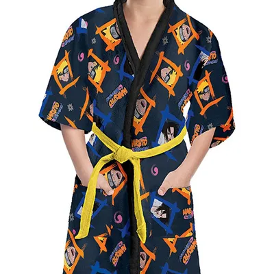 Roupão Infantil Lepper Quimono Naruto P Roupão Infantil Lepper Quimono Naruto P