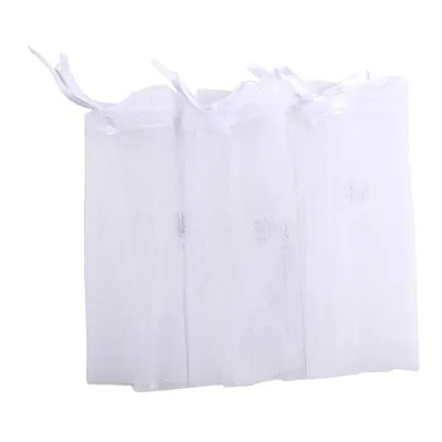 Kit Saco Para Roupas Art Bebê Em Tule Com Laço - 03 Peças