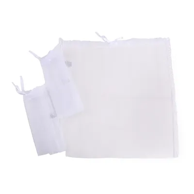 Kit Saco Para Roupas Art Bebê Em Tule Com Laço - 03 Peças