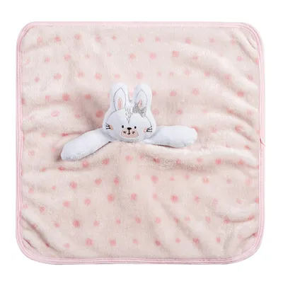 Naninha De Microfibra Papi Friends Aplicação Coelha Naninha De Microfibra Papi Friends Aplicação Coelha