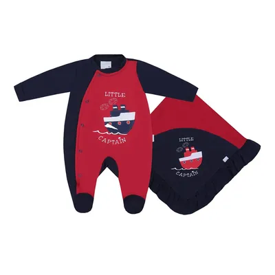 Saída De Maternidade Miniclo Bordado Navio