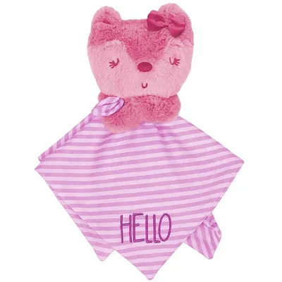 Naninha Kitstar Raposa Menino Ou Menina Sortido 30x30 Naninha Kitstar Raposa Menino Ou Menina Sortido 30x30