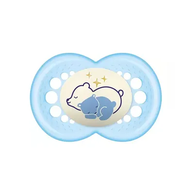 Chupeta Bebê Mam Original Night - Tamanho 02