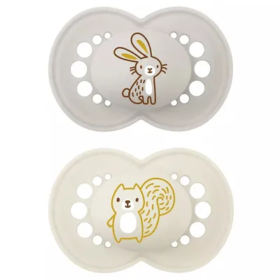 Kit Chupeta Bebê Mam Original Tamanho 02 - 02 Unidades