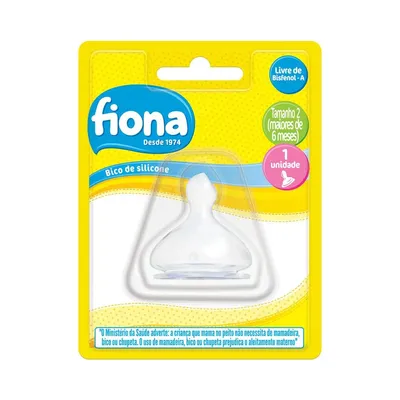 Bico De Mamadeira Orto Silicone Fiona Bico De Mamadeira Orto Silicone Fiona