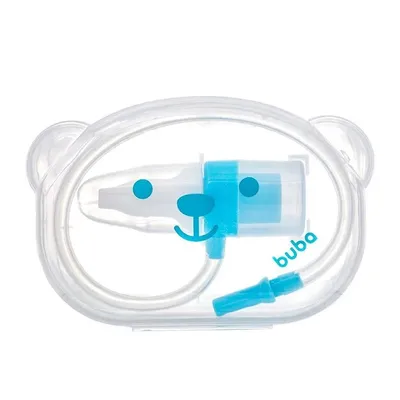Aspirador Nasal Buba De Sucção Com Estojo