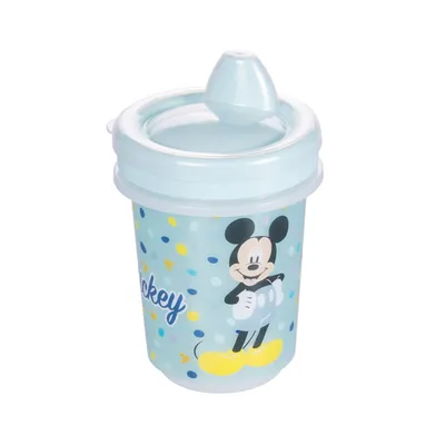 Copo Plasútil Modelo Trio Mickey 330ml Azul