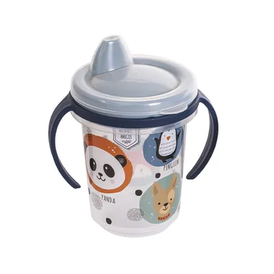 Caneca Infantil Plasútil Estampa Bichinhos 330 ML