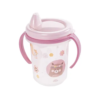 Caneca Infantil Plasútil Estampa Bichinhos 330 ML