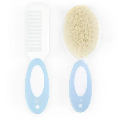 Kit Pente E Escova Pimpolho - 02 Peças Kit Pente E Escova Pimpolho - 02 Peças