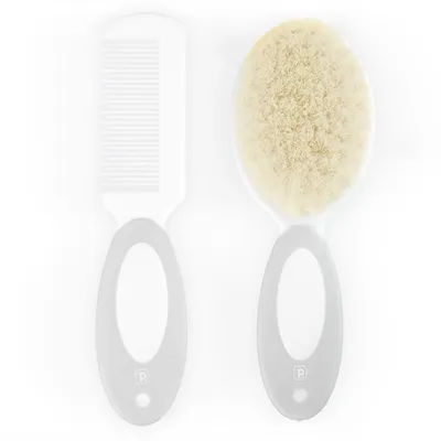 Kit Pente E Escova Pimpolho - 02 Peças Kit Pente E Escova Pimpolho - 02 Peças