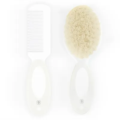 Kit Pente E Escova Pimpolho - 02 Peças Kit Pente E Escova Pimpolho - 02 Peças