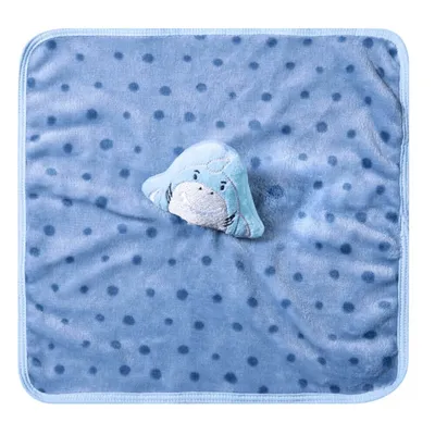 Naninha De Microfibra Papi Friends Aplicação Tubarão Naninha De Microfibra Papi Friends Aplicação Tubarão