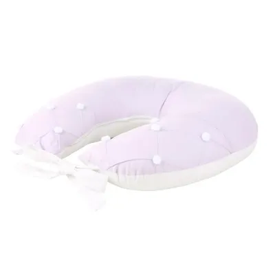 Almofada De Amamentação Art Bebê Detalhe Pompom Almofada De Amamentação Art Bebê Detalhe Pompom