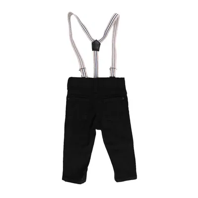 Calça Sarja Bebê Din Don Básico Com Suspensório Calça Sarja Bebê Din Don Básico Com Suspensório