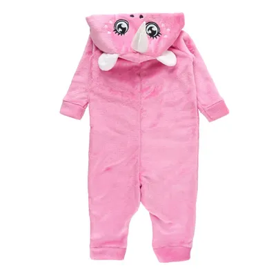 Pijama Kigurumi Infantil Fakini Fleece Unicórnio