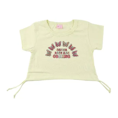 Blusa Infantil Color Mini Estampa Borboletas
