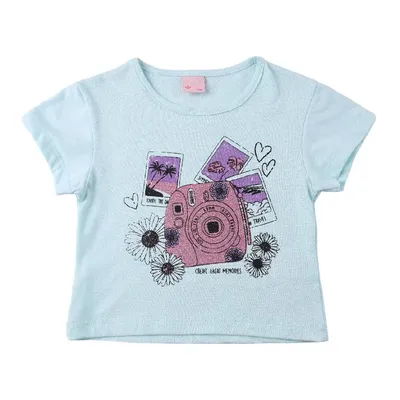 Blusa Infantil Color Mini Estampa Câmera