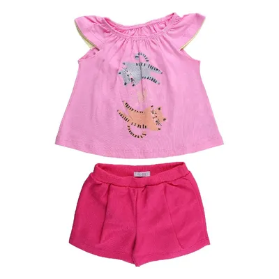 Conjunto Baby Gijo Estampa Cat Com Glitter Conjunto Baby Gijo Estampa Cat Com Glitter