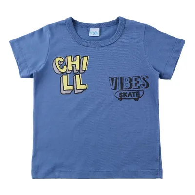 Camiseta Infantil Gijo Kids Estampa Chill Vibes