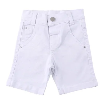 Bermuda Sarja Infantil Din Don Básico Bermuda Sarja Infantil Din Don Básico